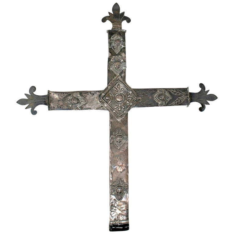 Cruz de Plata Boliviana, del Siglo XVIII