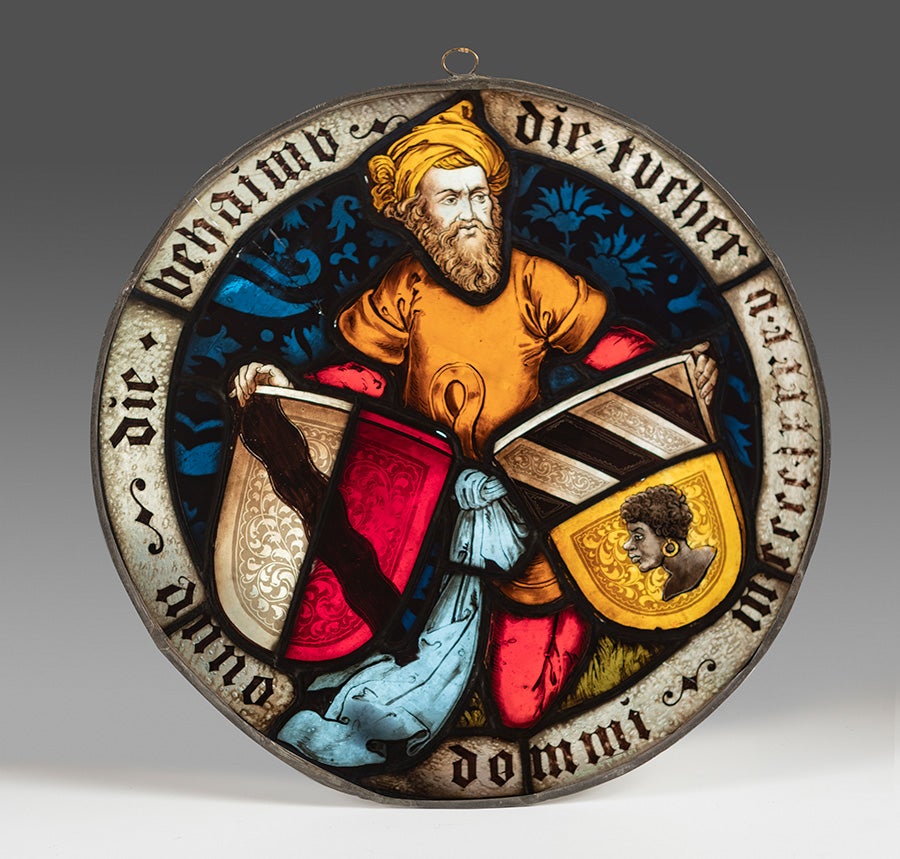 Escudo de Armas de Una Vidriera Atribuido a Peter Hemmel de Andlau, 1481 y 1495