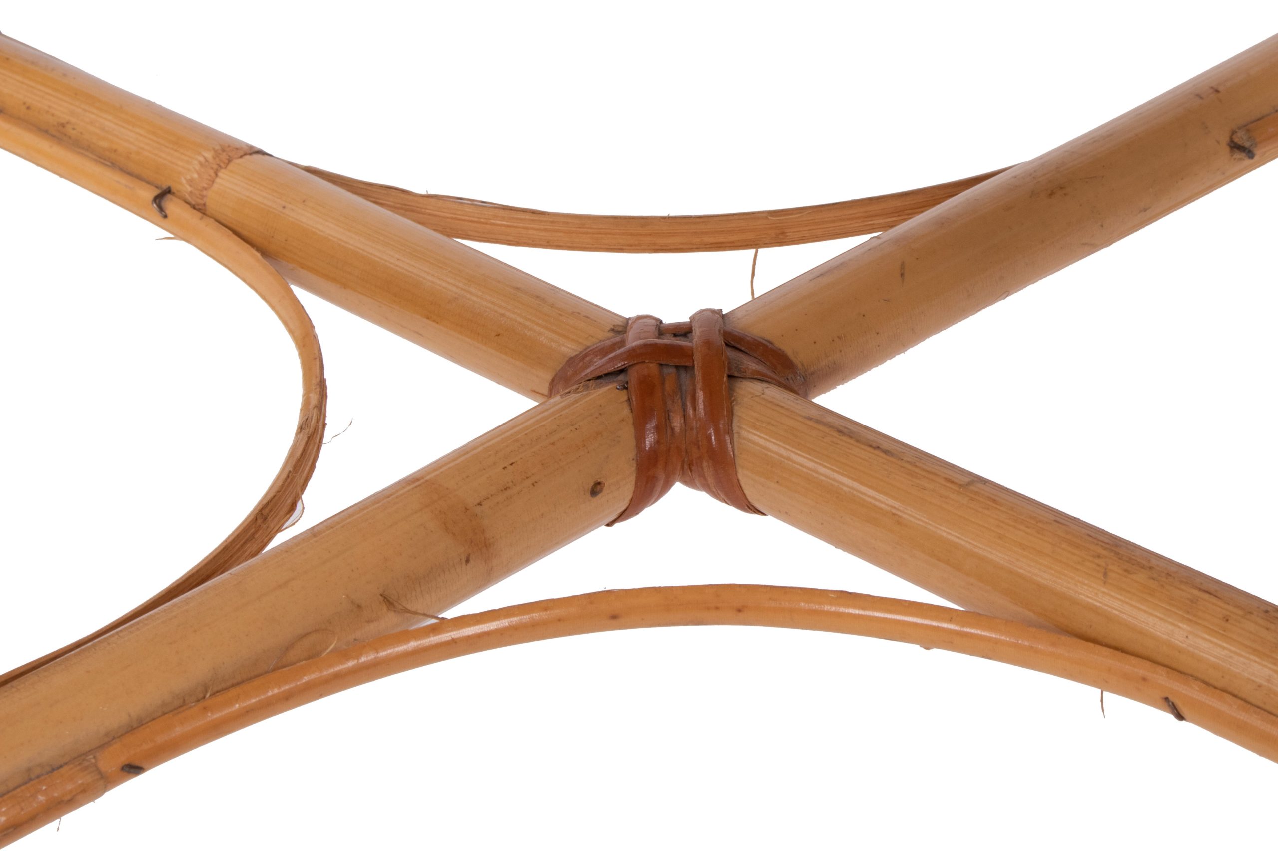 Silla Española de Bambú, de los Años 70