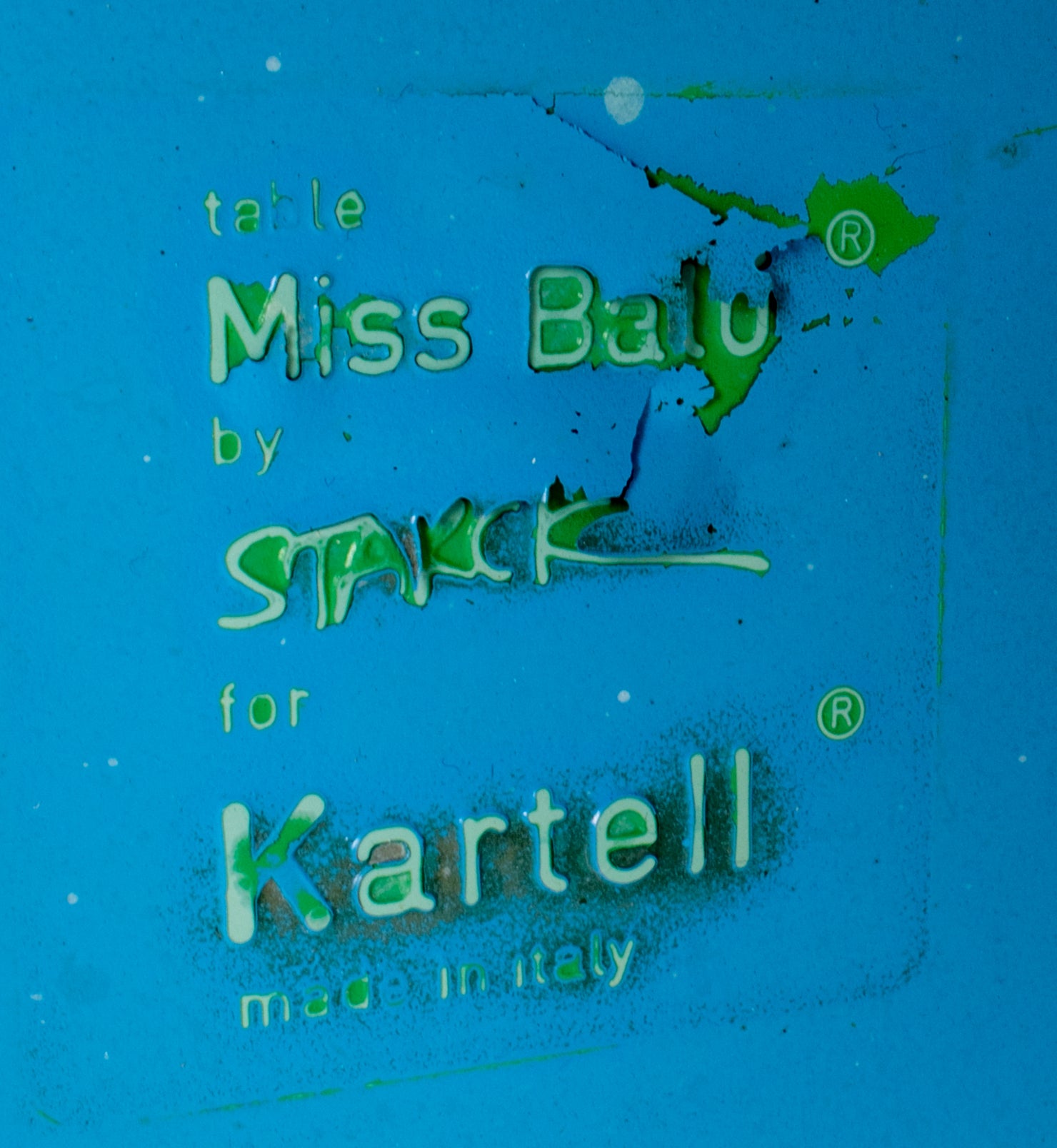 Pareja de Mesas "Miss Balù", de Philippe Starck para Kartell